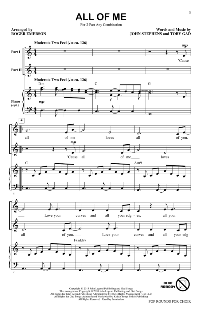 Free Choir Sheet Music Printable Free Templates Printable
