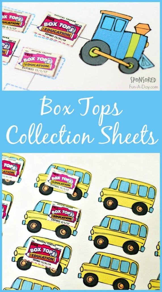 Free Printable Box Tops For Education Collection Sheets Box Tops 
