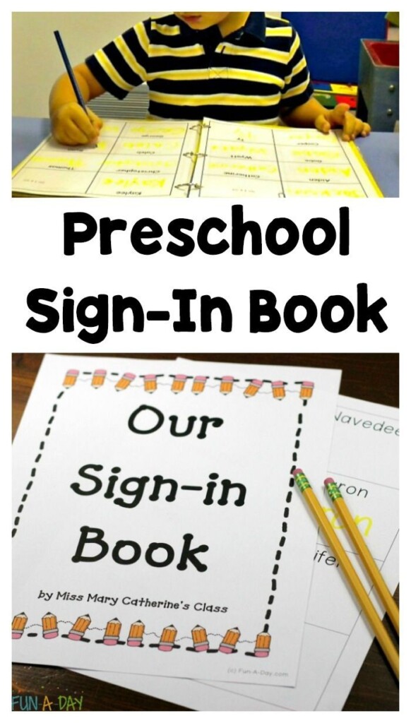 Free Printable Sign In Sheets For Preschool Shawna C Ridenour