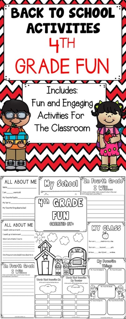 Fun Activities For 4th Grade