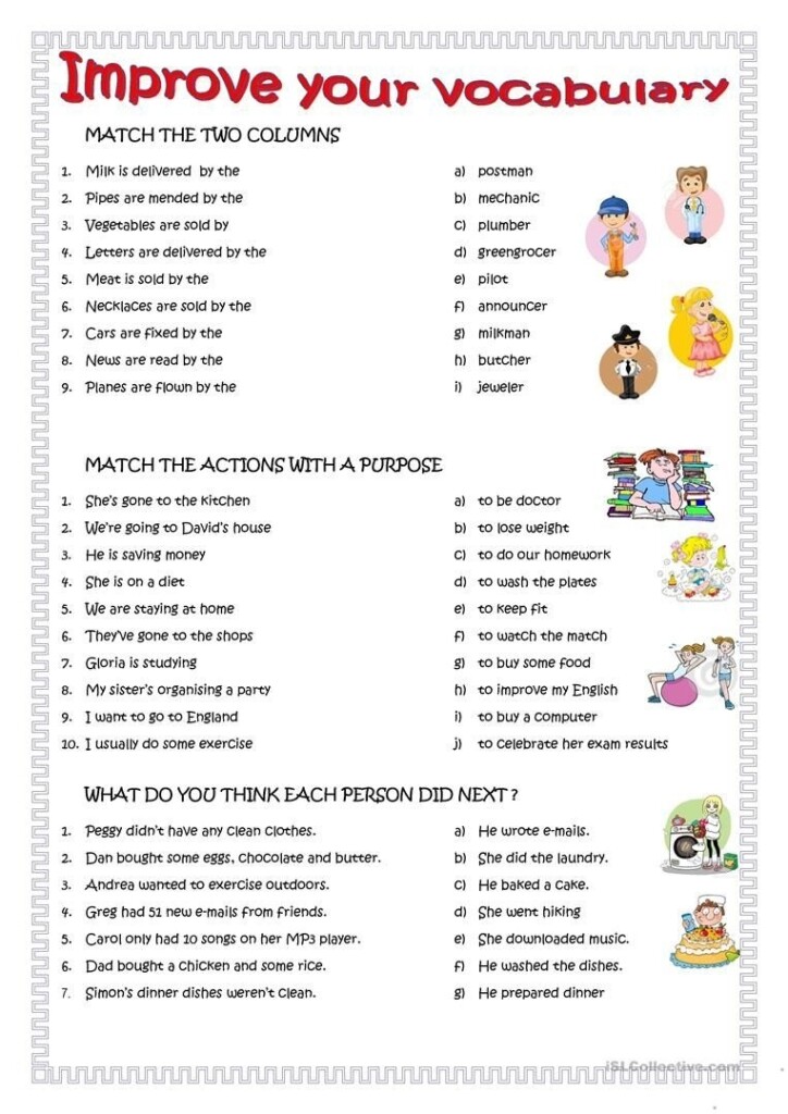 Fun Esl Worksheets
