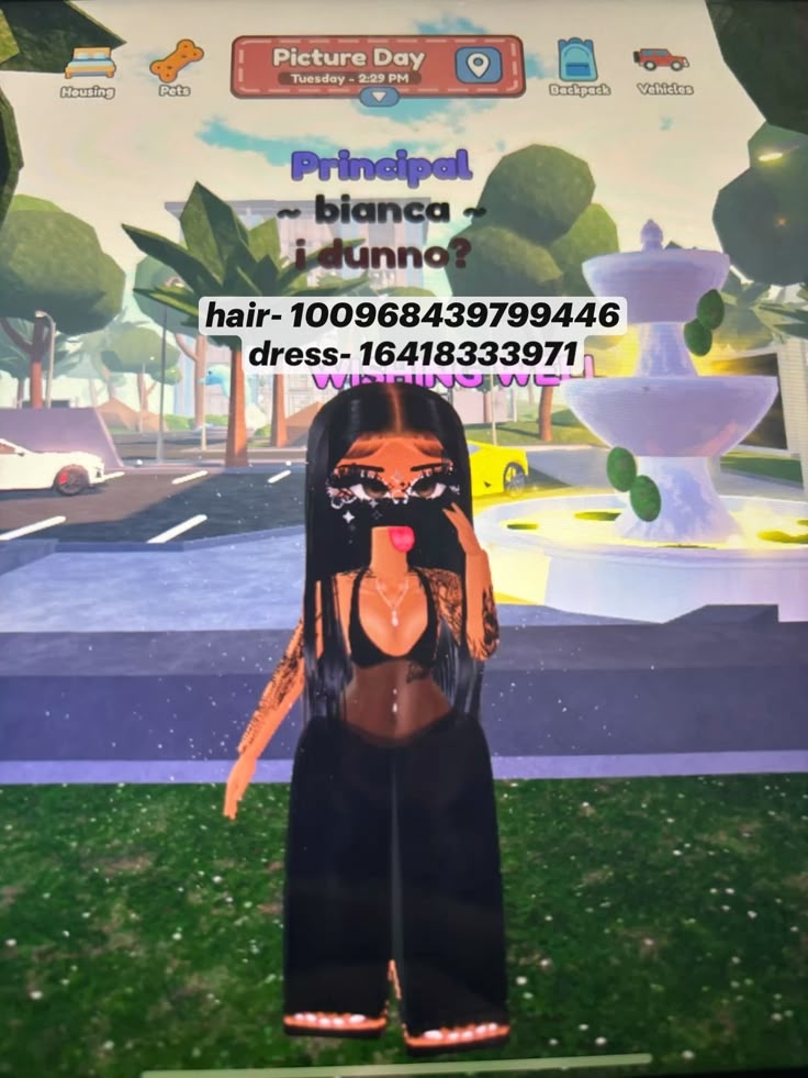 Hair 100968439799446 Dress 16418333971 Fit Codes Bayside High School 