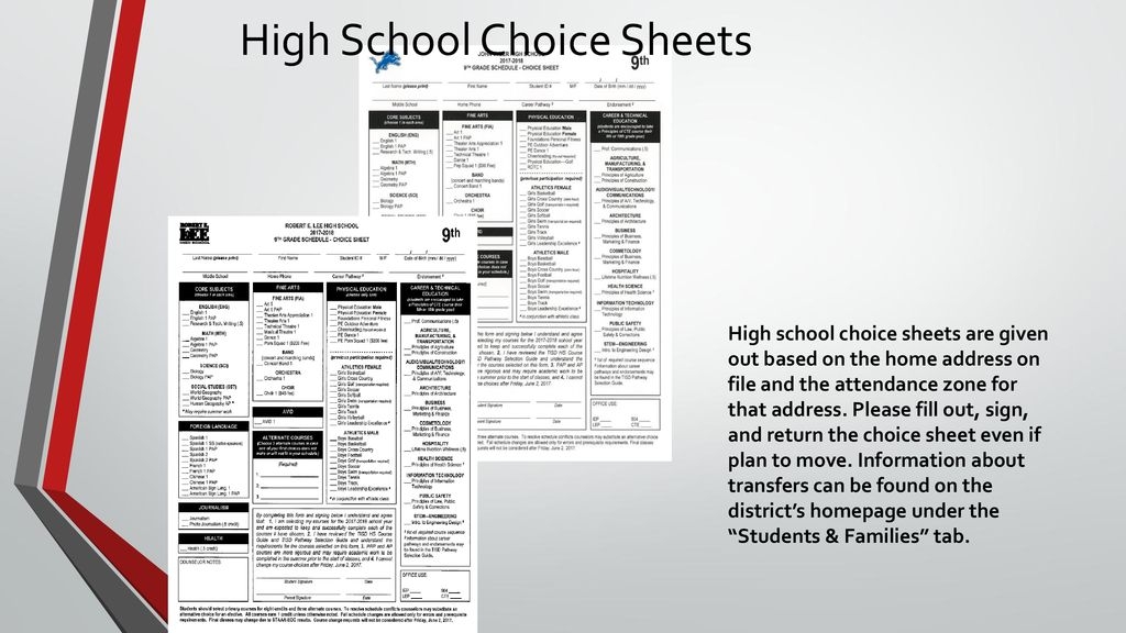 High School Scheduling Ppt Download