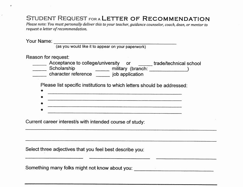 How To Create An Effective Brag Sheet For Letters Of Recommendation