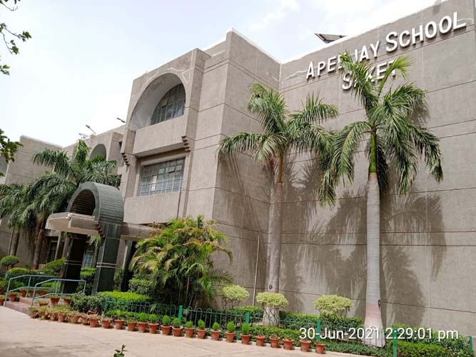 Infrastructure Apeejay School Saket