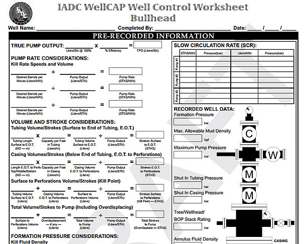 International Association Of Drilling Contractors IADC Well Control 