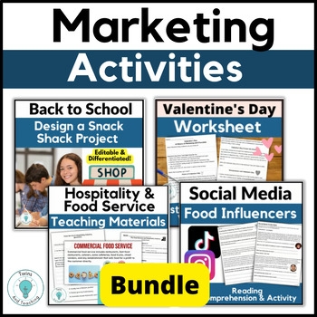 Marketing Activities For Middle School And High School Marketing 