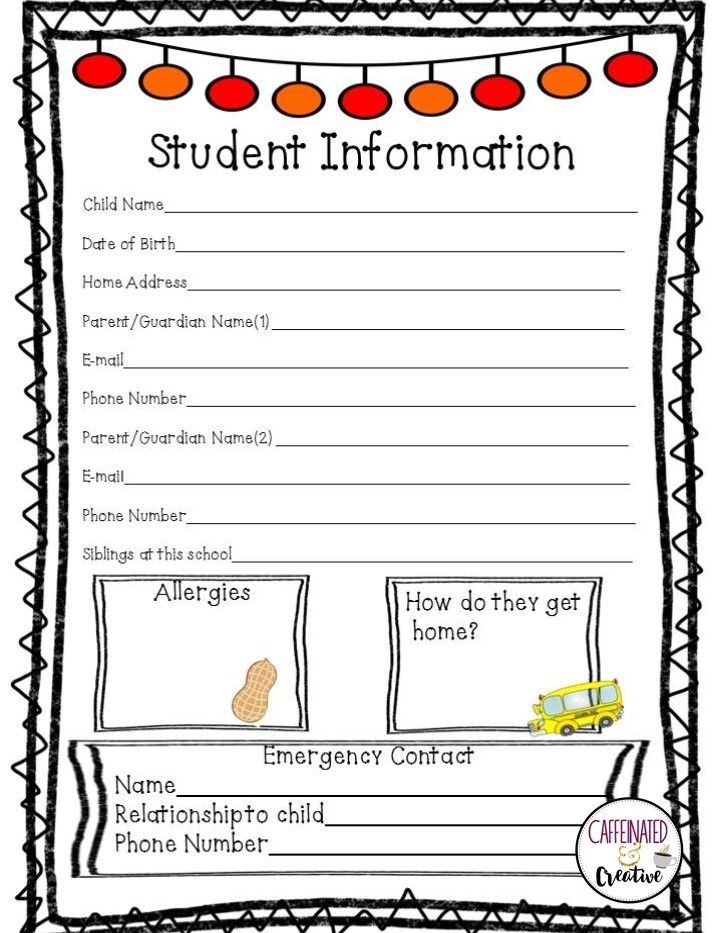 Meet The Teacher And Open House Editable Printables And Powerpoint 