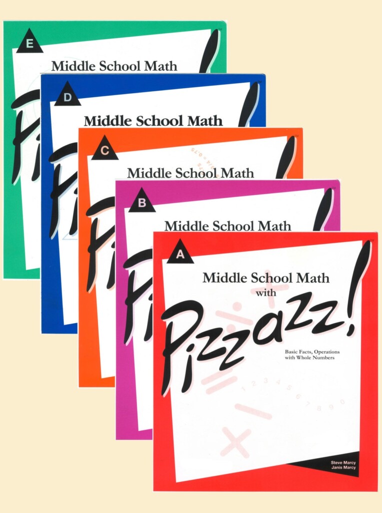 Middle School Math With Pizzazz Marcy Mathworks