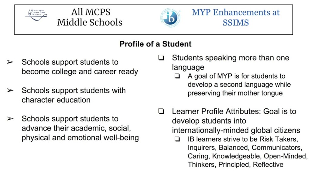 MYP Silver Spring International Middle School BTSN YouTube