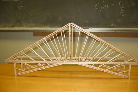 Paper Truss Bridge Awesome Paper Truss Bridge How To Make A Bridge 