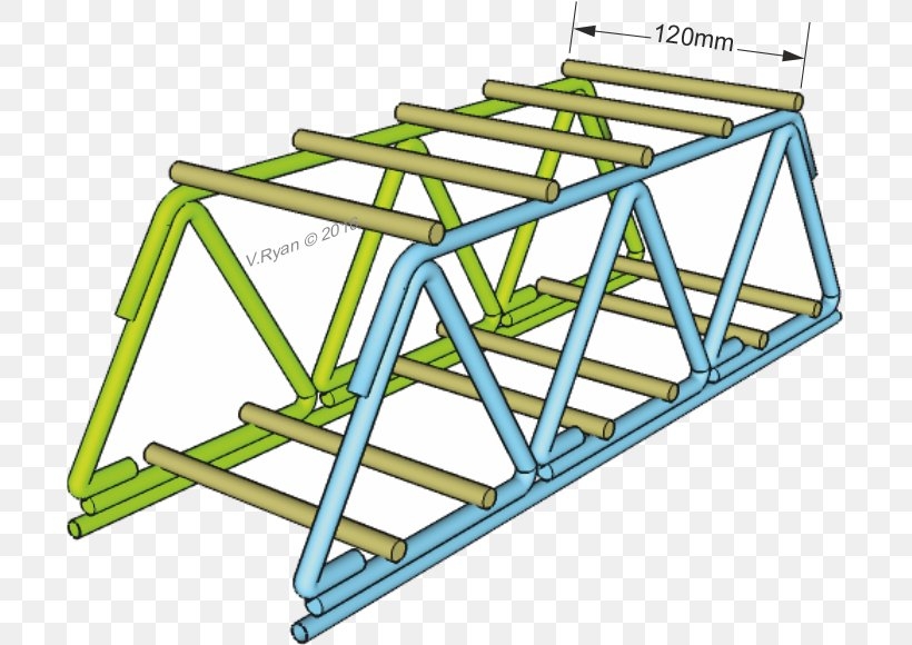 Paper Truss Bridge Building Drinking Straw PNG 700x580px Paper 