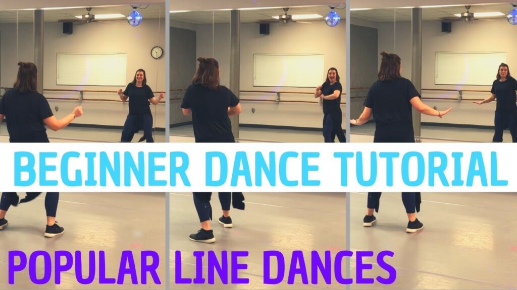 Popular Line Dances BEGINNER DANCE TUTORIAL Cupid Shuffle Wobble 