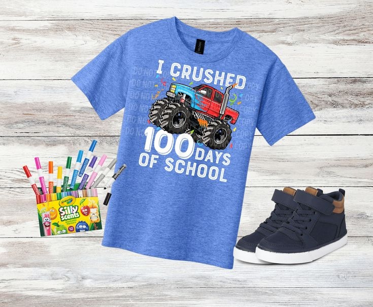 Premade Gang Sheet Boys 100 Days Of School In 2024 100 Days Of