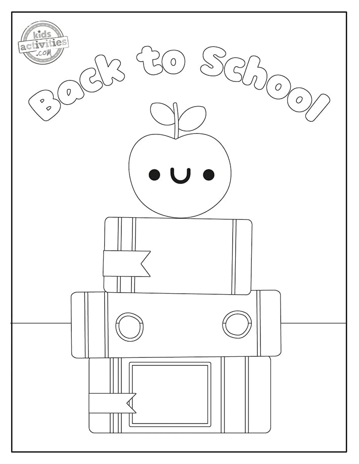 Preschool Back To School Coloring Pages For Kids ParentingBest