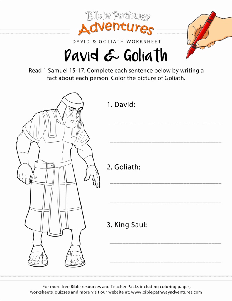 Printable Bible Sheets