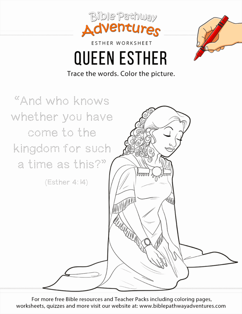 Queen Esther Printables
