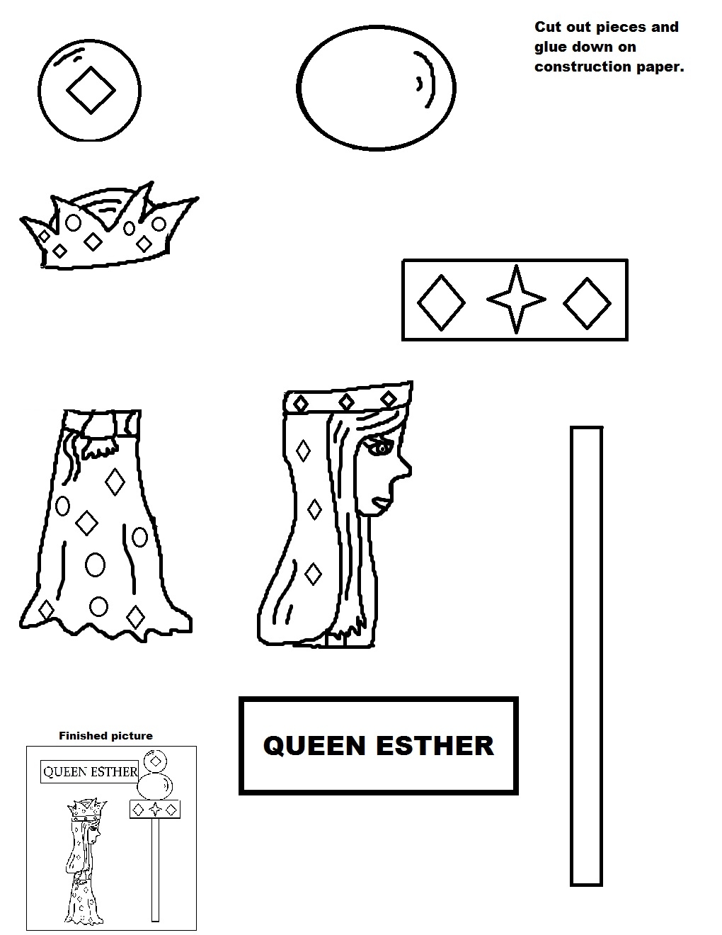 Queen Esther Sunday School Lesson