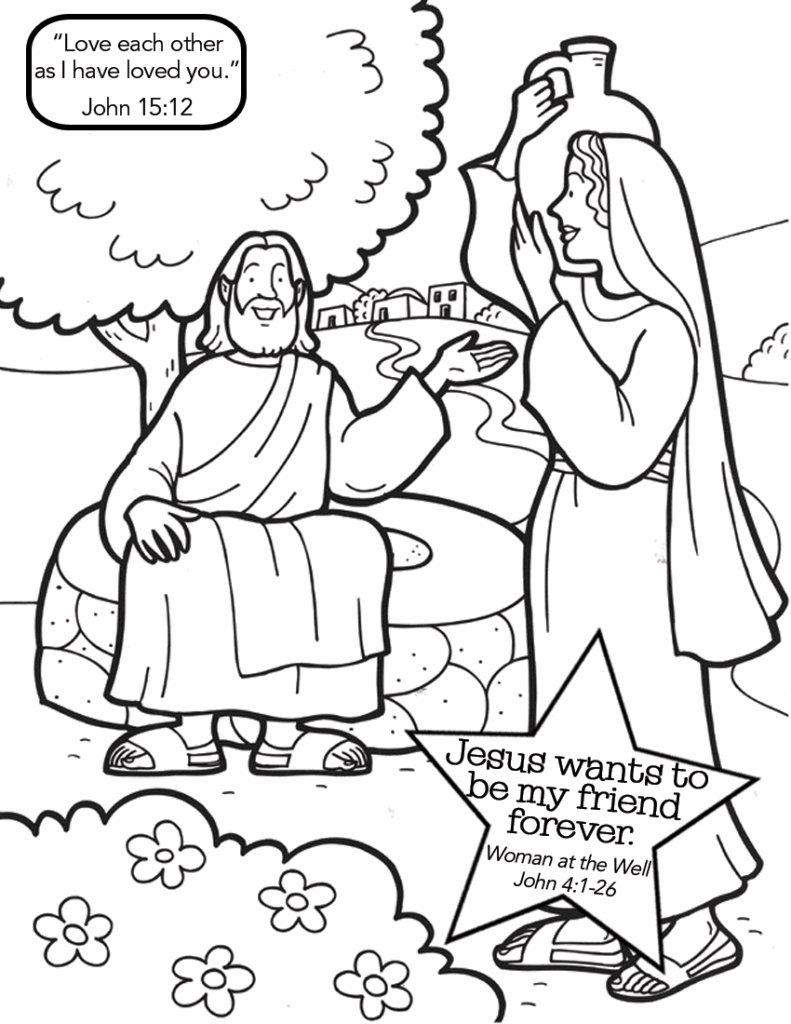  quot The Women At The Well quot John 4 1 26 Sunday School Activities 