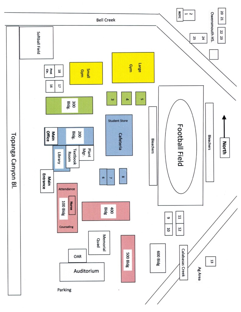 School Map School Information Canoga Park Senior High