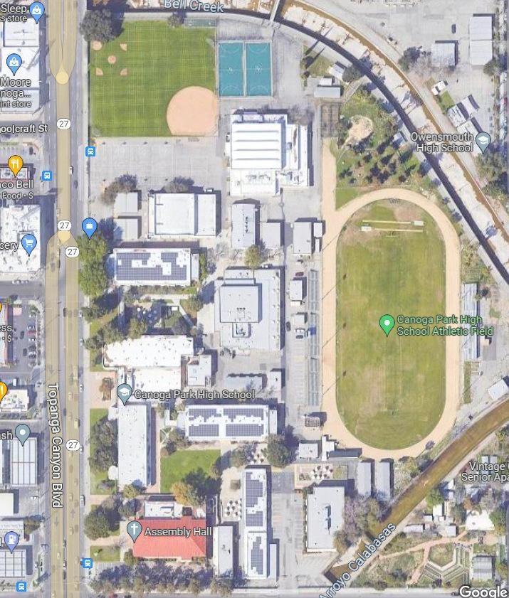School Map School Information Canoga Park Senior High