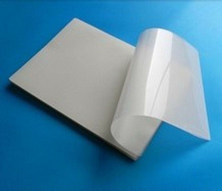 Self Adhesive Laminating Sheets Permanent Adhesive 100 Clear 