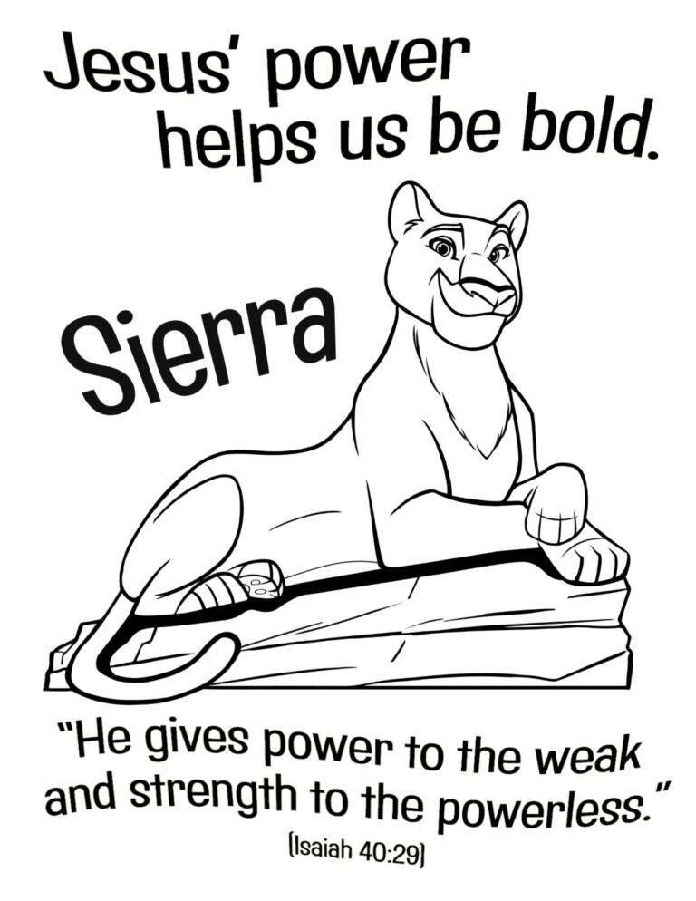 Bible school train color sheet schoolprintablesheets