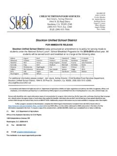 Stockton Unified School District Stockton unified school district pdf 