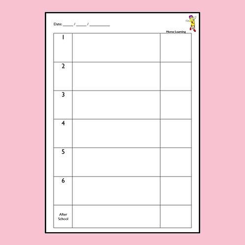 Teacher 39 s Day Planner 6 Periods Mean Business