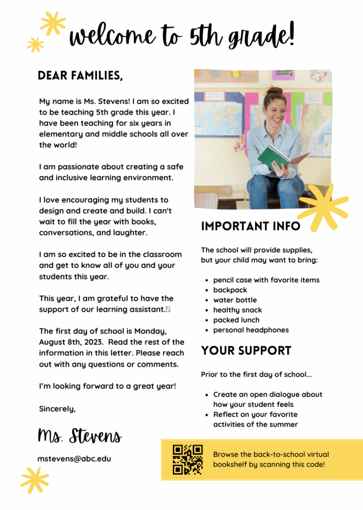 Trainer Introduction Letter To Dad And Mom Examples Being Teaching 2024