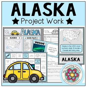 USA ALASKA Fact Sheets Worksheets And Games By My Teaching Factory