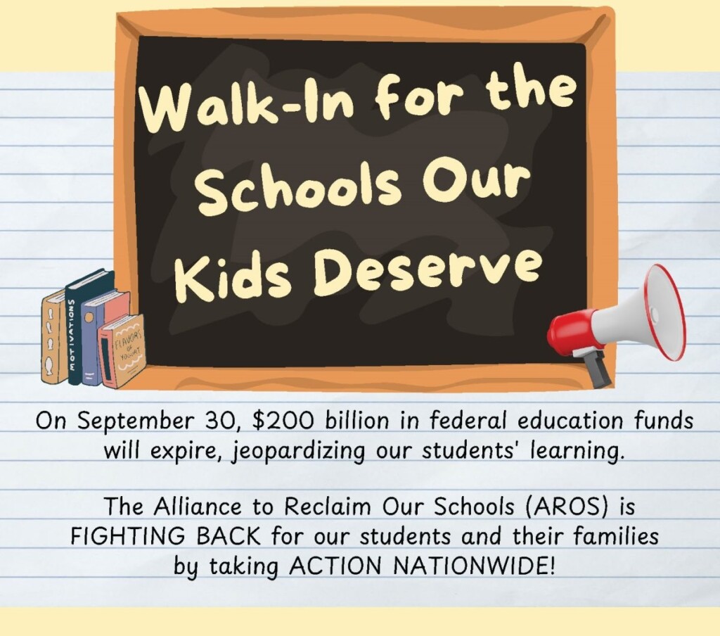 Walk Ins For The Schools Our Kids Deserve Chicago Teachers Union